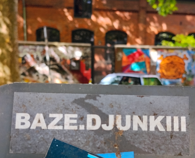 This baze.djunkiii Promo Sticker...